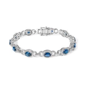 Home ethereal tennis bracelet