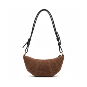 Home croissant chic crossbody bag